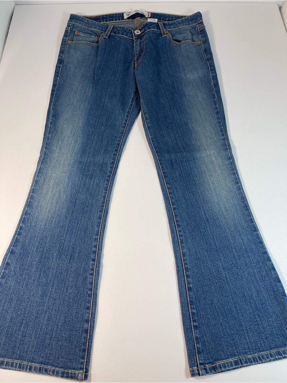 Vintage Levi's Too SuperLow Boot Cut Jeans 524 Women’s Flare Denim 13M SKU#0145